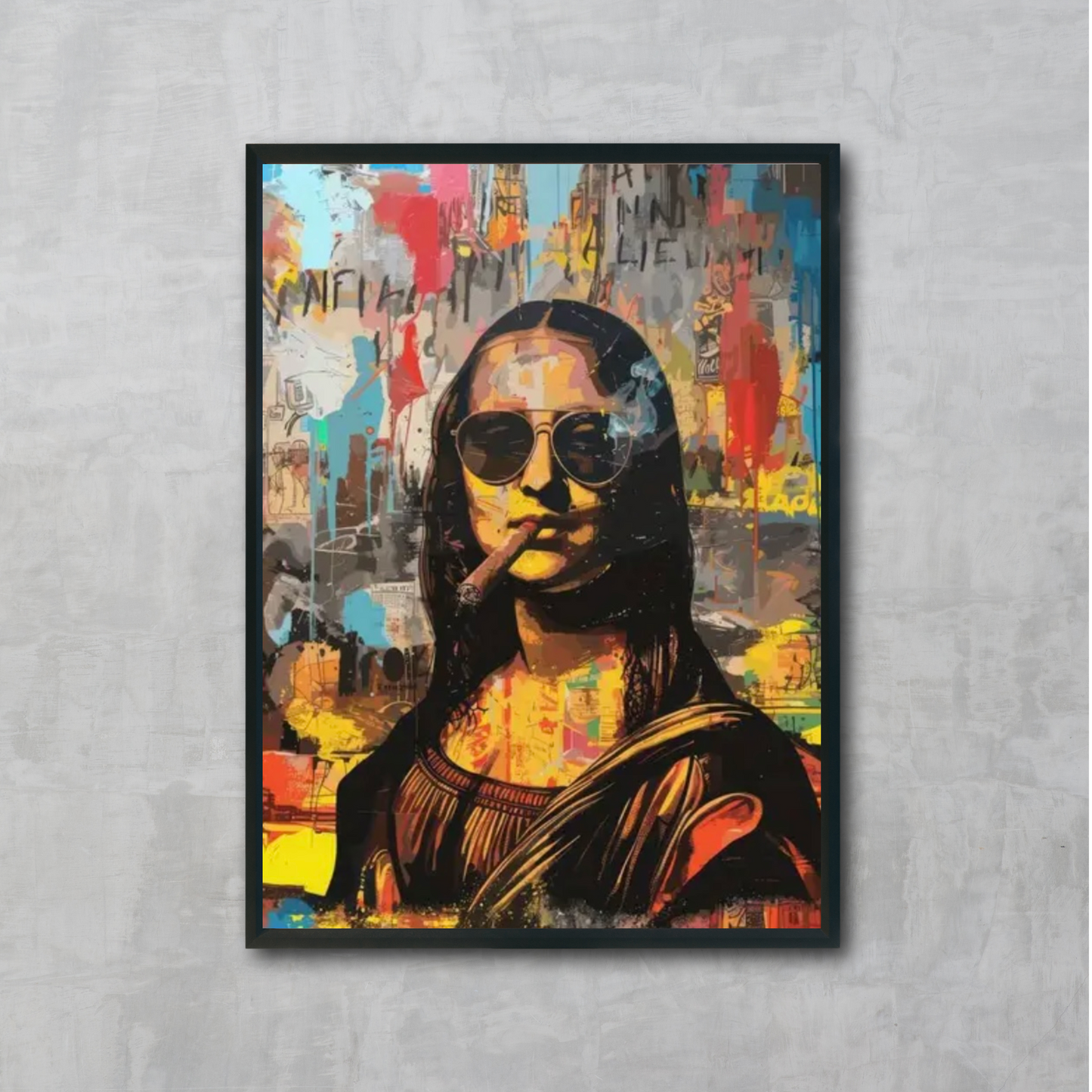 Monalisa Smoking